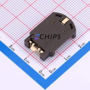 BS-08-B2AA001-T Button & Strip <b>Battery</b> <b>Connector</b> SMD <b>Connector</b> <b>Battery</b> Holder CR2032 Phosphor Bronze - Product Image 2