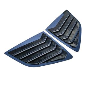 Cubierta Decorativa para Ventana Trasera Triangular y Rejilla de Ventilación Lateral Trasera para Auto, Welta ABS Negro, Compatible con CR-V 2023, 100% Ajustable - Product Image 5