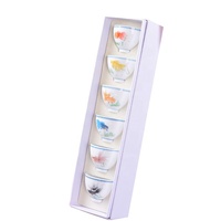 Juego de tazas de té con estampado de flores chinas de lujo personalizado, caja de regalo con cajón, caja de cartón para tazas de té y platillos