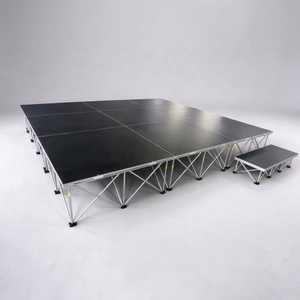 Scène mobile pliable en aluminium RK Wholesale pour événements musicaux en plein air - Product Image 1