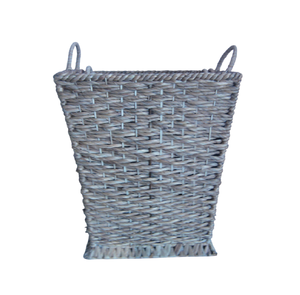 Cesto de Lavandería Tejido a Mano en Vietnam con Asas, Cesto de Almacenamiento Decorativo de Mimbre para Ropa, Calidad Sostenible - Product Image 3