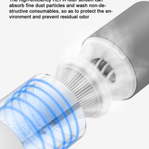 Aspiradora de Mano Recargable para Auto 2024, Mini Aspiradora Inalámbrica para Auto, Extractor - Product Image 2