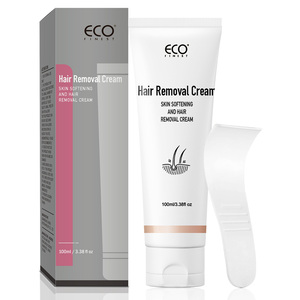 Crème dépilatoire parfumée à la rose et au concombre, fabricant, fournisseur, vente en gros, dépilatoire doux pour le soin de la peau du corps, OEM ODM - Product Image 1