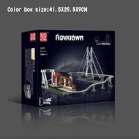 Moule roi blocs de construction ensembles 16052 technique RC Train voie ferrée modèle blocs ensembles jouets cadeaux de noël pour les enfants