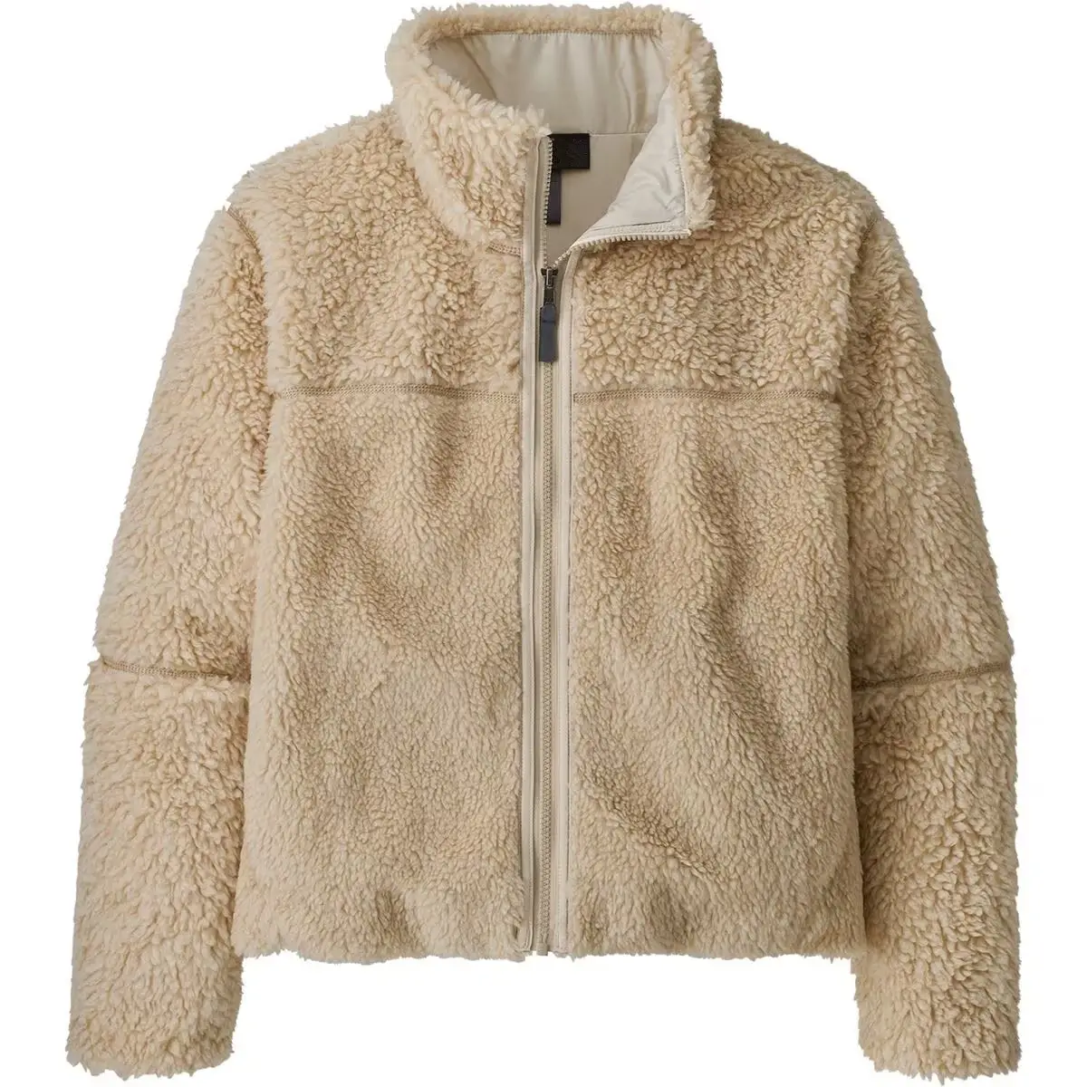 Kadınlar için klasik tarzı polar fermuarlı ceket yüksek kalite özel polar ceket