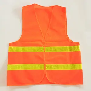 Custom Design blue water proof Polyester safety vest with logo