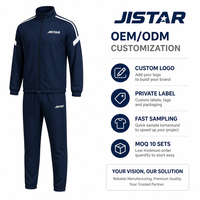 Perlengkapan Latihan Grosir Zip Sport Pakaian Olahraga Tim Latihan Logo Kustom Setelan Tim Solusi Satu Atap untuk Klub Olahraga