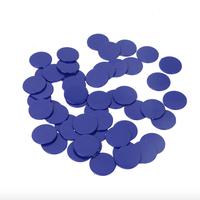 2025 Jetons de jeu en plastique pour enfants, promotionnels, bon marché, unicolores, personnalisables avec logo d'entreprise, pour jeux de société
