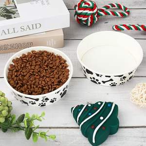 Mangkuk anjing sekali pakai piring untuk anjing kecil mangkuk makanan kertas hewan peliharaan mangkuk perjalanan untuk makan anjing dan kucing - Product Image 6