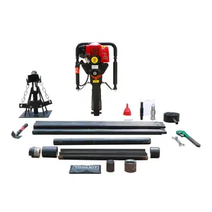 Small size exploration equipment QTZ-2/soil sampling drilling rig/light sand sampling drill machine from Huaxia Master