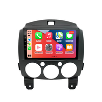 Radio para Auto de 9 Pulgadas para Mazda 2 Demio 2007-2014, 2 Din, CarPlay Inalámbrico, Android Auto, GPS, Navegación, Estéreo