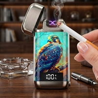 Briquet Électrique Falcon X 2026 – Stock entrepôt UE France – Étui élégant et portable pour accessoires de fumeur avec recharge USB