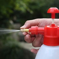 Bomba presurizada con asa para riego de agua de plantas, botella pulverizadora para plantas, pulverizador fino para flores suculentas, botella pulverizadora de jardín