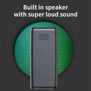 Reproductor MP3 HiFi de 64 GB sin Pérdidas con Altavoz, Radio FM y Grabadora de Voz, Reproductor de Música Portátil para Niños - Product Image 3