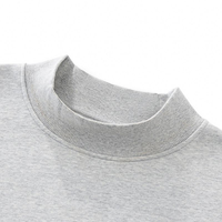 Offre Spéciale – Ensemble Survêtement Femme 2 Pièces : Sweat-shirt Col Roulé en Tissu Éponge Uni et Short Longueur Genou, Coupe Oversize Sport Décontracté
