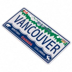 Custom Logo Printed Tin Number License <b>Plate</b> for Car Club <b>Wall</b> Decor - Product Image 4