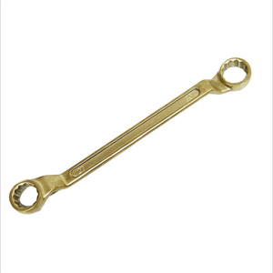 Explosion Proof Copper Alloy Box Wrench 27mm Metric Hex Industrial Grade Serrated Jaw - Product Image 2