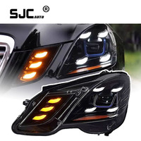 Système d'éclairage automatique SJC pour mercedes-benz classe E W212 2010-2012 assemblage de phares Led nouvelle lentille voiture feux avant Led