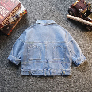 <span class=keywords><strong>Veste</strong></span> en jean pour enfants, vêtements pour garçons, à la mode, nouvelle collection <span class=keywords><strong>printemps</strong></span> et automne - Product Image 4