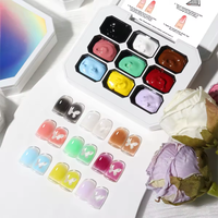 Nouveau Gel UV Designer pour Nail Art, Effet Macaron Dégradé et Couleurs Tachetées, Longue Durée, pour Salon, Lampe LED, Soak-Off, Logo Personnalisé, Peinture d'Ongles 3000