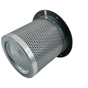 Filtro Separador de Aceite para Compresor de Tornillo Industrial Tipo Cilindro, Nuevo, de Fábrica Mengma Industrial Air Compressors, 25300160-003, Color Plateado - Product Image 4