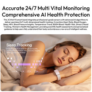 JCVital V5 Smart Fitness Band SDK Frecuencia cardíaca Oxígeno en sangre Monitor DE SALUD multifunción Pulseras y brazaletes inteligentes Smartband - Product Image 2