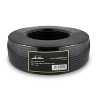 Câble de haut-parleur de haute qualité couvercle de blindage tressé en cuivre câble de Microphone 100m rouleau fil de câble de haut-parleur Hifi