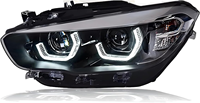 Conjunto de Faros LED para BMW Serie 1 (F20/F21) 2015-2018, Repuesto de Faros Delanteros, Suministro de Fábrica, Piezas de Automóvil -- Un Par