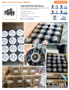 Ruban de transfert cire-résine haute durabilité <span class=keywords><strong>110</strong></span> mm 300 m <span class=keywords><strong>TTR</strong></span> industriel pour impression matricielle HP - Product Image 3