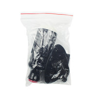 Sune l Port SP-074 Outils de nail art : Grand tampon double tête léger en silicone souple et rigide, grattoir pour transfert d'impression et décalcomanie