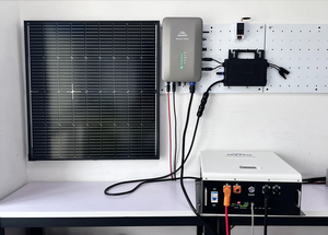 <b>Plug</b>-and-Play Kit Balcony Solar HOME System Balkon Solar With Stackable Battery and SoloLite PVHUB MESS1000H Balcony Solar SYSTE - Product Image 3