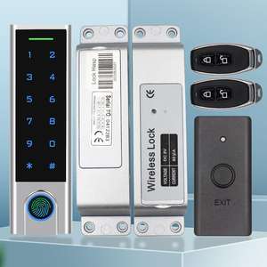 Outdoor Smart <b>Door</b> <b>Lock</b> Kit DIY Wireless <b>Fingerprint</b> Reader Waterproof Access Control System - Product Image 1