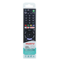 HUAYU RM-L1370 Meilleur remplacement pour télécommande de téléviseur LCD LED avec code fixe et étanche