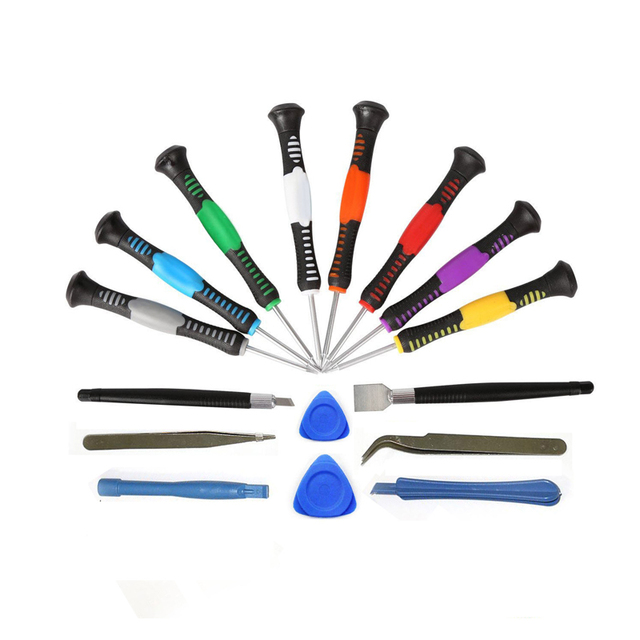 16 PCS Precision Screwdrivers Set Electronics, Smartphone, Computer & Tablet Repair Kit With Box
