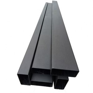 Tubo Cuadrado de Fibra de Carbono de Alta Rigidez para Robótica, Corte Láser, Dimensiones Personalizadas, Duradero, 6-52mm, 100% Contenido de Carbono - Product Image 1