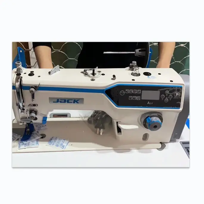 China Brand Industrial Jack A6F Computerized Needle Feeding One Needle Lockstitch Sewing Machines