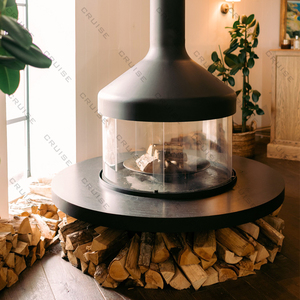 CRUISE four <span class=keywords><strong>fermé</strong></span> monté au plafond électronique charbon de <span class=keywords><strong>bois</strong></span>/éthanol/<span class=keywords><strong>bois</strong></span>/poêle à atomisation 90cm <span class=keywords><strong>cheminée</strong></span> suspendue flottante - Product Image 1