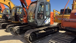 Oferta Especial: Excavadora Usada Hitachi ZX135US 120 130 de Marca Japonesa, 13.5 Toneladas, Mini Excavadora de Segunda Mano con Pocas Horas de Trabajo para Granja, Certificación CE - Product Image 3