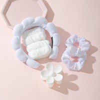 Grosir Bunga Rambut Buatan Tangan Sweet Cloud Bestseller Lintas Negara, Ikat Kepala Pernikahan, Tali Pergelangan Tangan, Jepit Rambut, Kain Nonwoven, Scrunchie