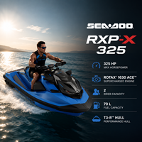 Jet ski Sea-Doo RXP-X 325 BRP 2026, 325 ch, performance suralimentée, pour la course, les loisirs et les sports nautiques