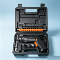 Petit ensemble perceuse-visseuse électrique sans fil rechargeable 24V avec moteur sans balais et 48 embouts pour usage domestique
