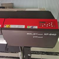 Impresora de Etiquetas de Inyección de Tinta Eco Solvente Roland Soljet Pro4 XF640 Usada, Color CMYK, Resolución de 1440 dpi, Ancho de Medio de Impresión de 259-1625 mm, Automática