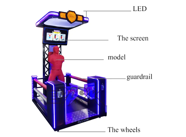 Big Punch Deluxe Boxing Vending Machine - Fun & Challenge