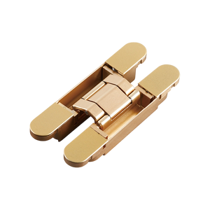 مفصلات متقاطعة لأبواب غير مرئية مزدوجة الفتح مفصلات مخفية قابلة للتعديل للأبواب الداكنة الخشبية والقابلة للطي - Product Image 3