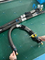 Selang PTFE Berpemanas Suhu Konstan untuk Memecahkan Masalah Transfer Material, Tersedia Kustomisasi untuk Mesin Pelapis Robot Dispensing