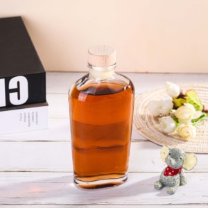 Bouteille de diffuseur de roseau en verre rechargeable vide de haute qualité de 180ml avec bouteille en verre d'arôme d'aromathérapie d'huile de parfum Corkl - Product Image 4