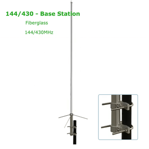 เสาอากาศรีพีทเตอร์แบบ Omni สำหรับสถานีฐาน รุ่น X50 144/430MHz 1.7 เมตร VHF/UHF คู่ย่านความถี่ ทำจากไฟเบอร์กลาส - Product Image 2