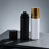 Nouvelle bouteille aérosol vide en aluminium de 100 ml avec pulvérisateur, buse et capuchons, dotée d'une valve BOV pour parfum
