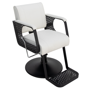 Sillas reclinables de alta gama para barberías Sillas especiales para peluquerías Sillas de peluquería con asiento ajustable para peinado y coloración - Product Image 4