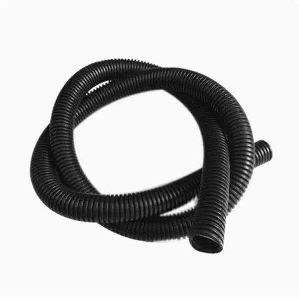 Tubo flessibile in plastica nera per tubo in plastica ondulata PE PA PP